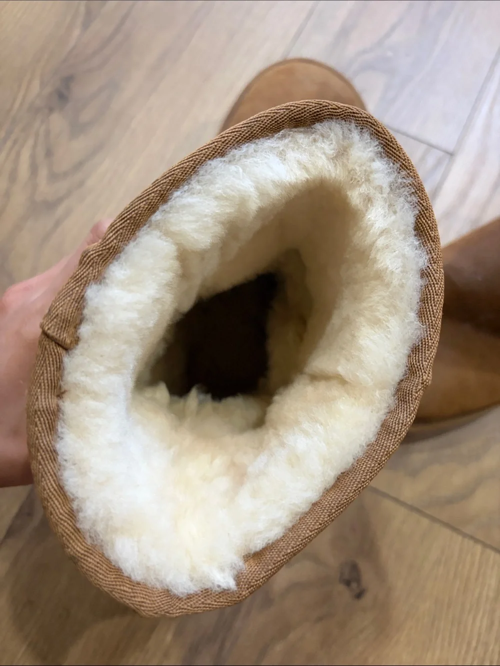 Koolaburra Short Suede Boots - Chestnut Brown